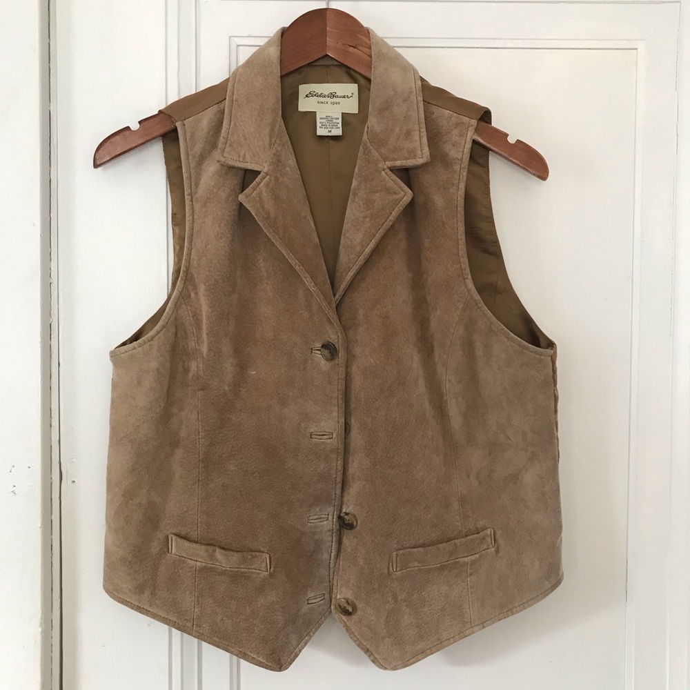 Eddie Bauer Leather Vest